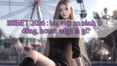 188BET 2026 bài viết so sánh 0 đồng, house edge là gì