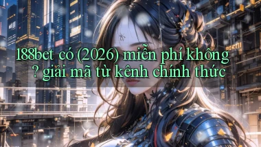 188bet có (2026) miễn phí không giải mã từ kênh chính thức