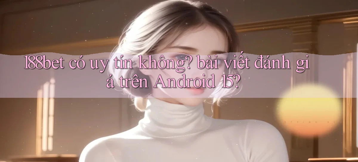 188bet có uy tín không bài viết đánh giá trên Android 15