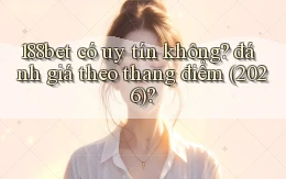 188bet có uy tín không đánh giá theo thang điểm (2026)
