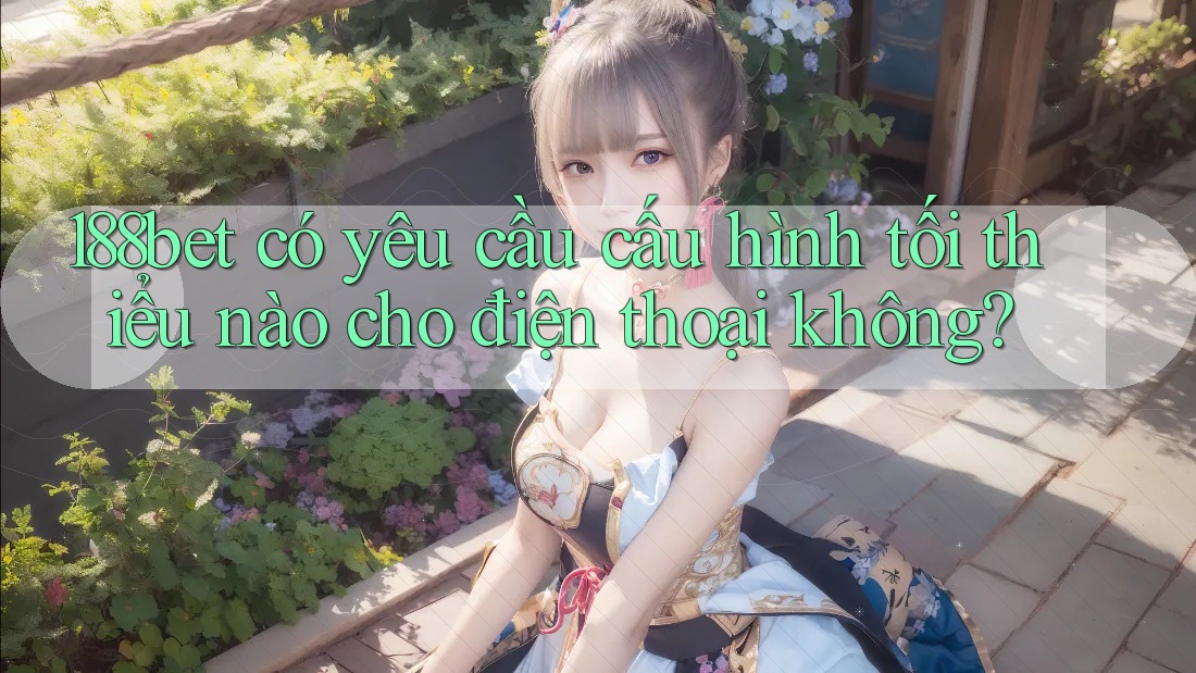 188bet có yêu cầu cấu hình tối thiểu nào cho điện thoại không? 188bet có yêu cầu cấu hình tối thiểu nào cho điện thoại không?
