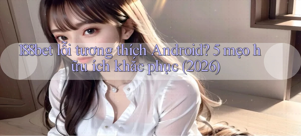 188bet lỗi tương thích Android 5 mẹo hữu ích khắc phục (2026)