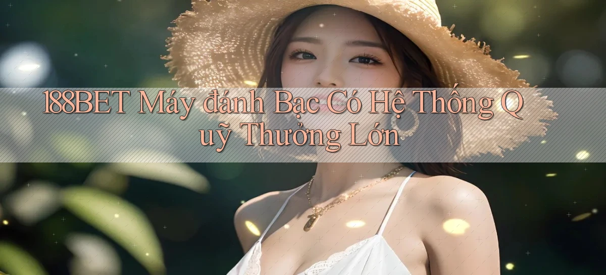 188bet  máy đánh bạc có hệ thống quỹ thưởng lớn