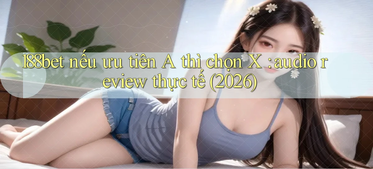188bet nếu ưu tiên A thì chọn X audio review thực tế (2026)