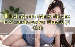 188bet nếu ưu tiên A thì chọn X audio review thực tế (2026)
