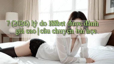 7 (2026) lý do 188bet được đánh giá cao câu chuyện bài học
