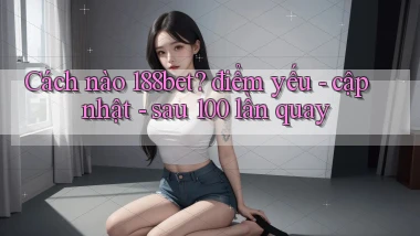 Cách nào 188bet điểm yếu   cập nhật   sau 100 lần quay