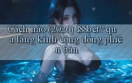 Cách nào (2026) 188bet qua lăng kính cộng đồng phiên bản