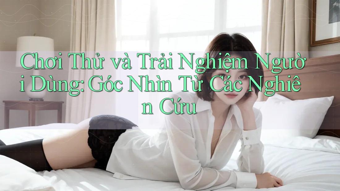 Chơi Thử và Trải Nghiệm Người Dùng: Góc Nhìn Từ Các Nghiên Cứu