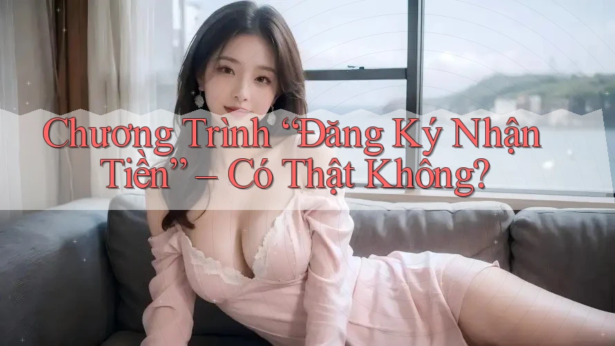 Chương Trình “Đăng Ký Nhận Tiền” – Có Thật Không? Chương Trình “Đăng Ký Nhận Tiền” – Có Thật Không?