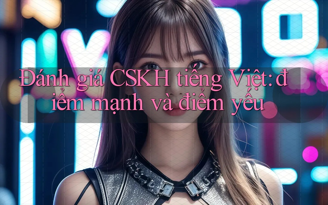 Đánh giá CSKH tiếng Việt: điểm mạnh và điểm yếu Đánh giá CSKH tiếng Việt: điểm mạnh và điểm yếu