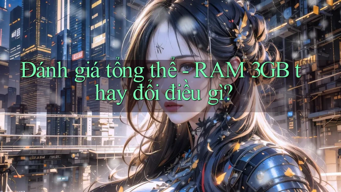 Đánh giá tổng thể - RAM 3GB thay đổi điều gì? Đánh giá tổng thể - RAM 3GB thay đổi điều gì?
