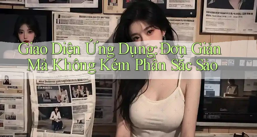 Giao Diện Ứng Dụng: Đơn Giản Mà Không Kém Phần Sắc Sảo