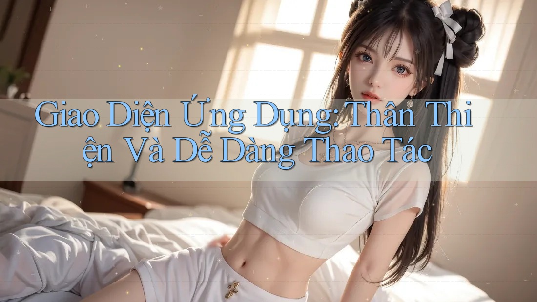 Giao Diện Ứng Dụng: Thân Thiện Và Dễ Dàng Thao Tác