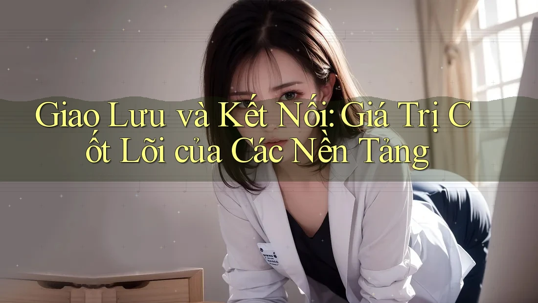 Giao Lưu và Kết Nối: Giá Trị Cốt Lõi của Các Nền Tảng Giao Lưu và Kết Nối: Giá Trị Cốt Lõi của Các Nền Tảng