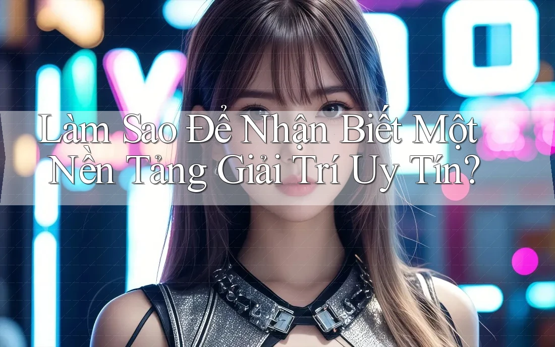 Làm Sao Để Nhận Biết Một Nền Tảng Giải Trí Uy Tín?