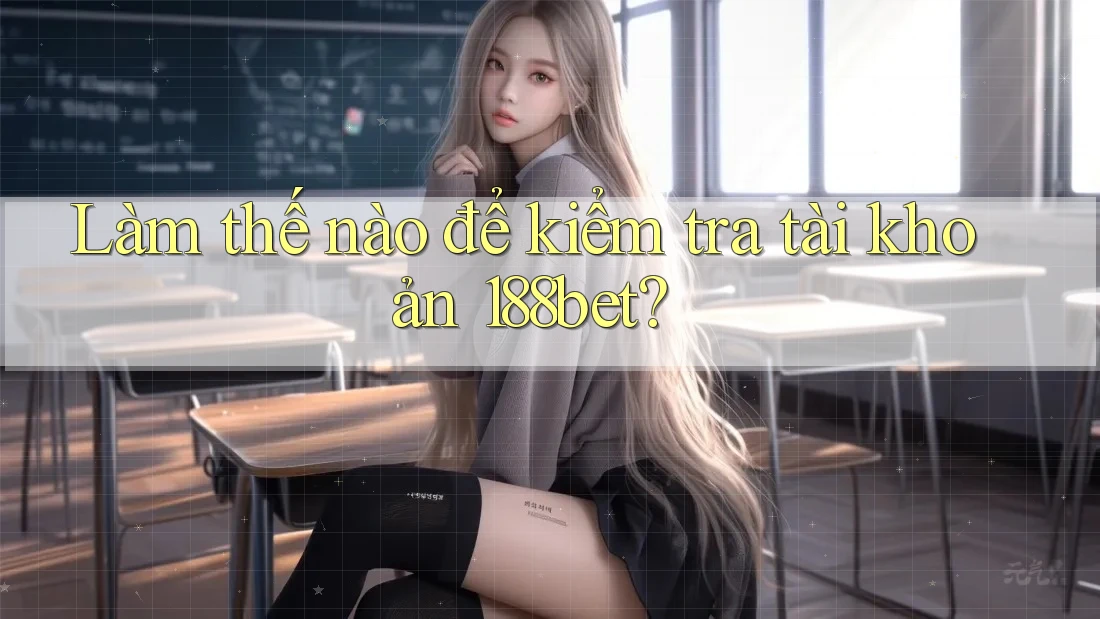 Làm thế nào để kiểm tra tài khoản 188bet?