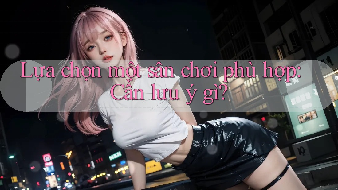 Lựa chọn một sân chơi phù hợp: Cần lưu ý gì?