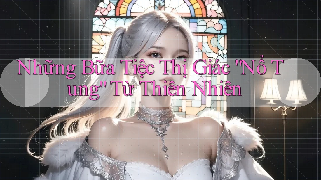 Những Bữa Tiệc Thị Giác “Nổ Tung” Từ Thiên Nhiên Những Bữa Tiệc Thị Giác “Nổ Tung” Từ Thiên Nhiên