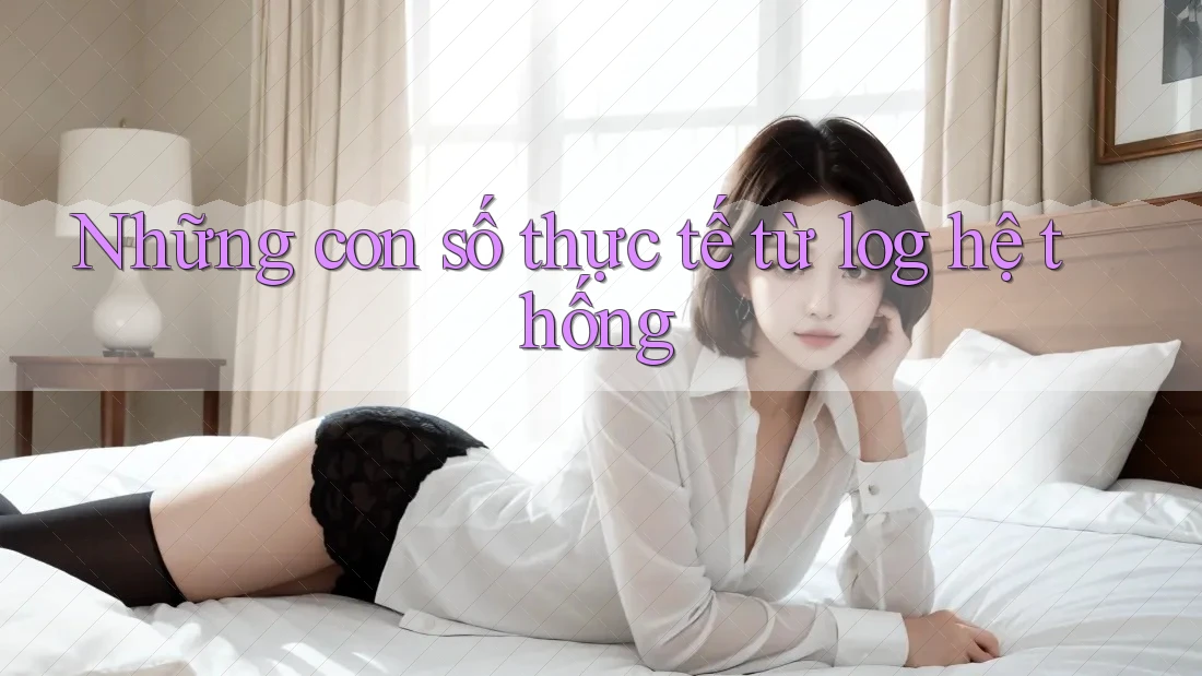 Những con số thực tế từ log hệ thống