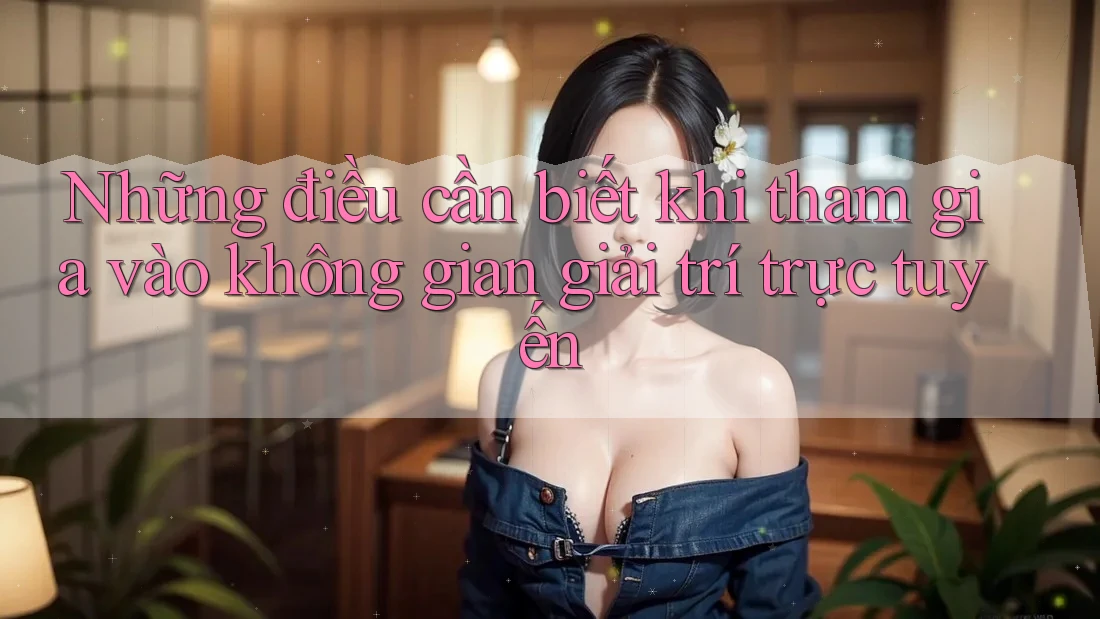 Những điều cần biết khi tham gia vào không gian giải trí trực tuyến