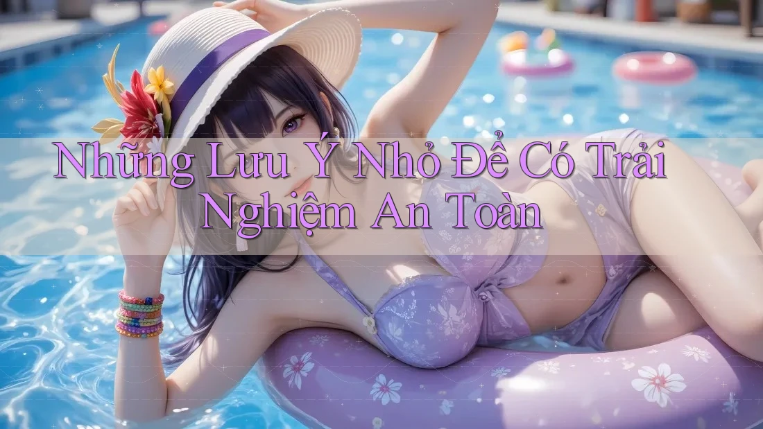 Những Lưu Ý Nhỏ Để Có Trải Nghiệm An Toàn