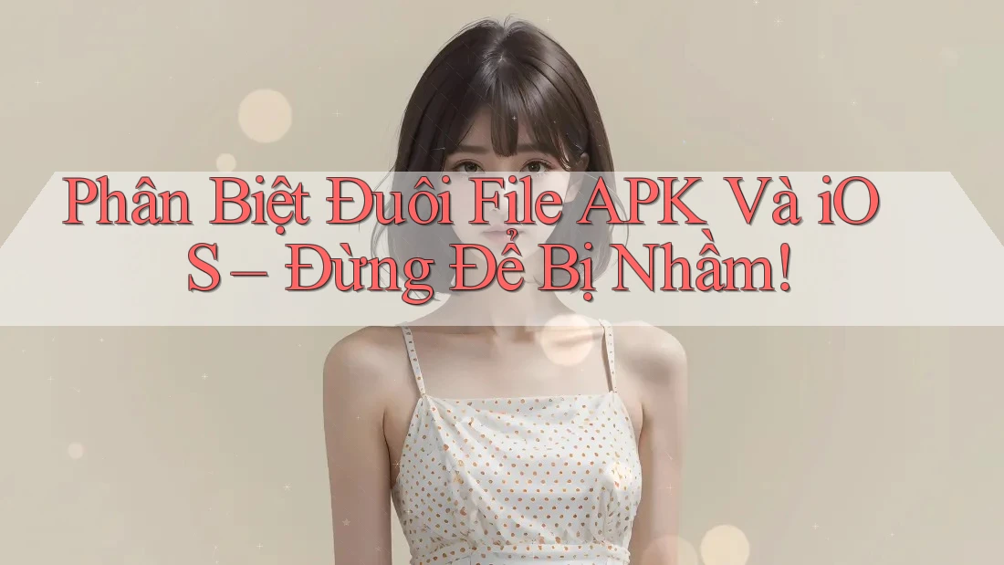 Phân Biệt Đuôi File APK Và iOS – Đừng Để Bị Nhầm! Phân Biệt Đuôi File APK Và iOS – Đừng Để Bị Nhầm!