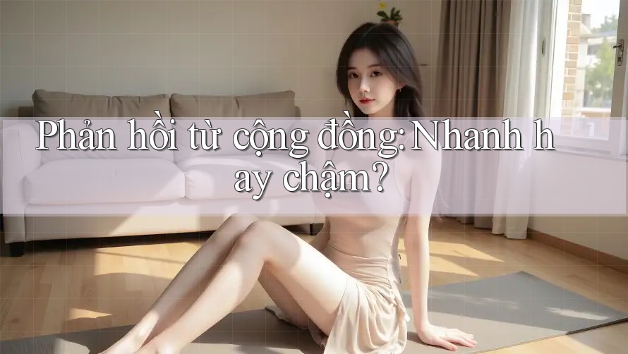 Phản hồi từ cộng đồng: Nhanh hay chậm?