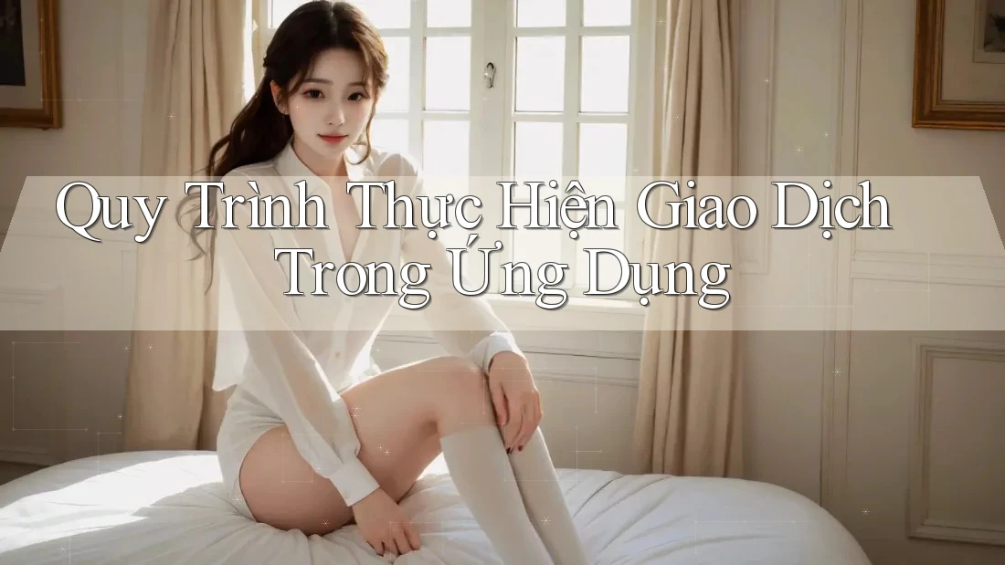 Quy Trình Thực Hiện Giao Dịch Trong Ứng Dụng