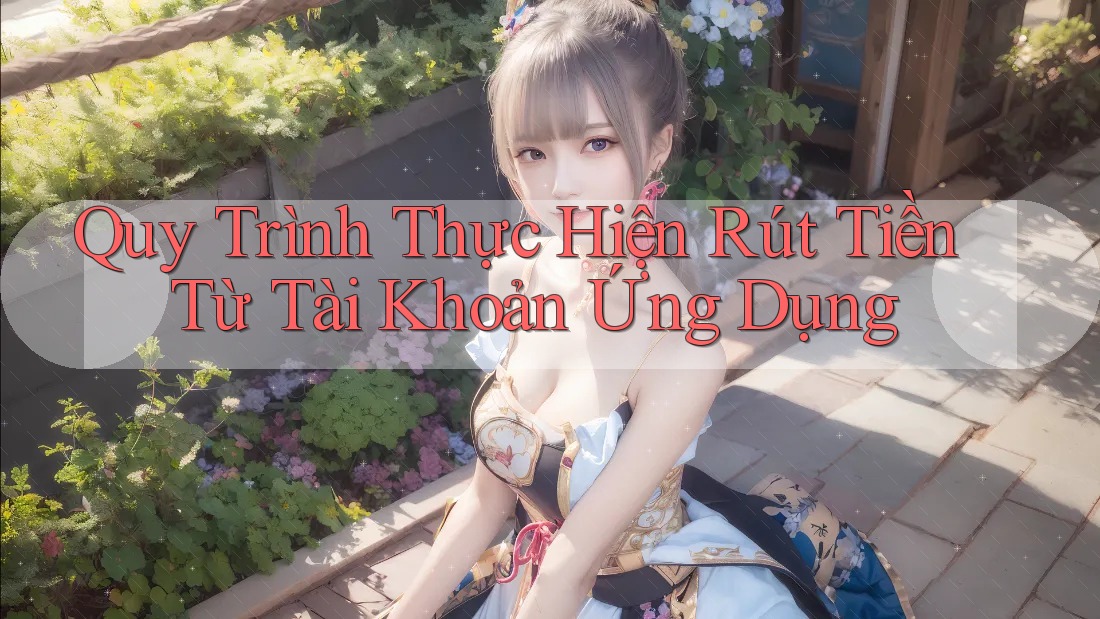 Quy Trình Thực Hiện Rút Tiền Từ Tài Khoản Ứng Dụng