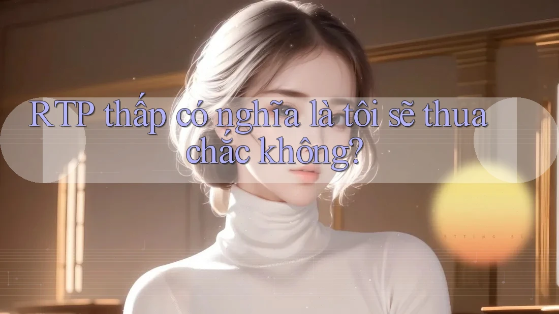 RTP thấp có nghĩa là tôi sẽ thua chắc không?
