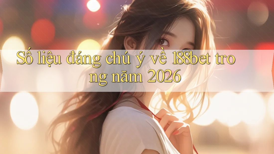 Số liệu đáng chú ý về 188bet trong năm 2026 Số liệu đáng chú ý về 188bet trong năm 2026