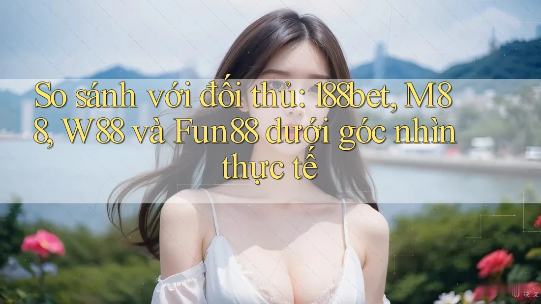 So sánh với đối thủ: 188bet, M88, W88 và Fun88 dưới góc nhìn thực tế