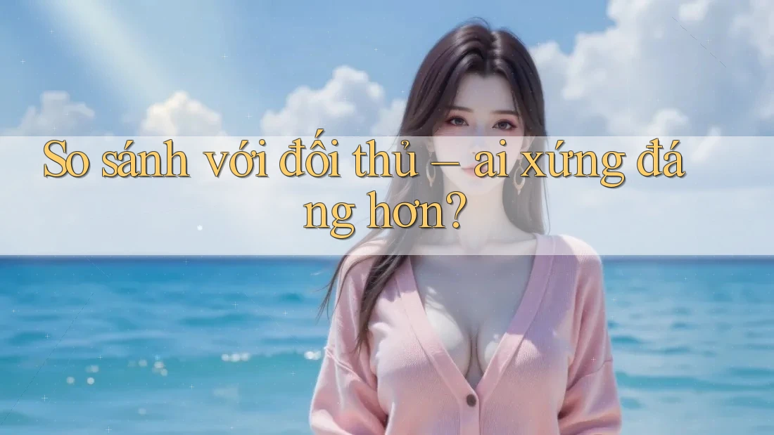 So sánh với đối thủ – ai xứng đáng hơn? So sánh với đối thủ – ai xứng đáng hơn?