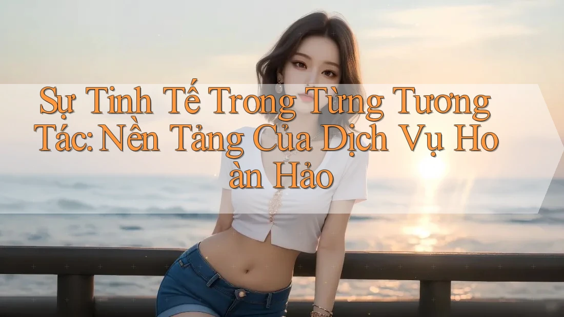 Sự Tinh Tế Trong Từng Tương Tác: Nền Tảng Của Dịch Vụ Hoàn Hảo
