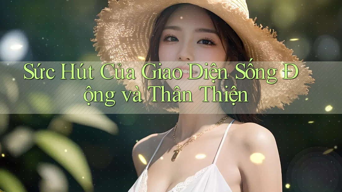 Sức Hút Của Giao Diện Sống Động và Thân Thiện