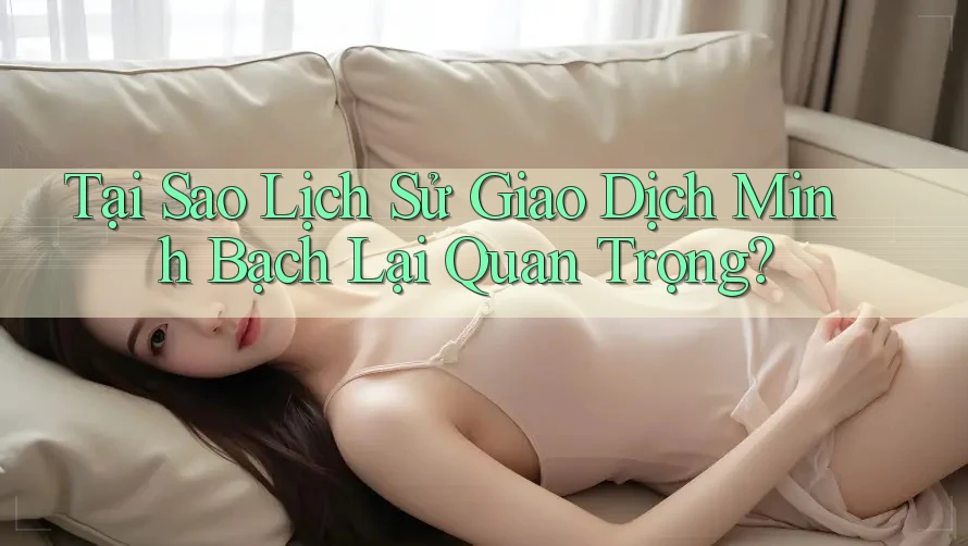 Tại Sao Lịch Sử Giao Dịch Minh Bạch Lại Quan Trọng?