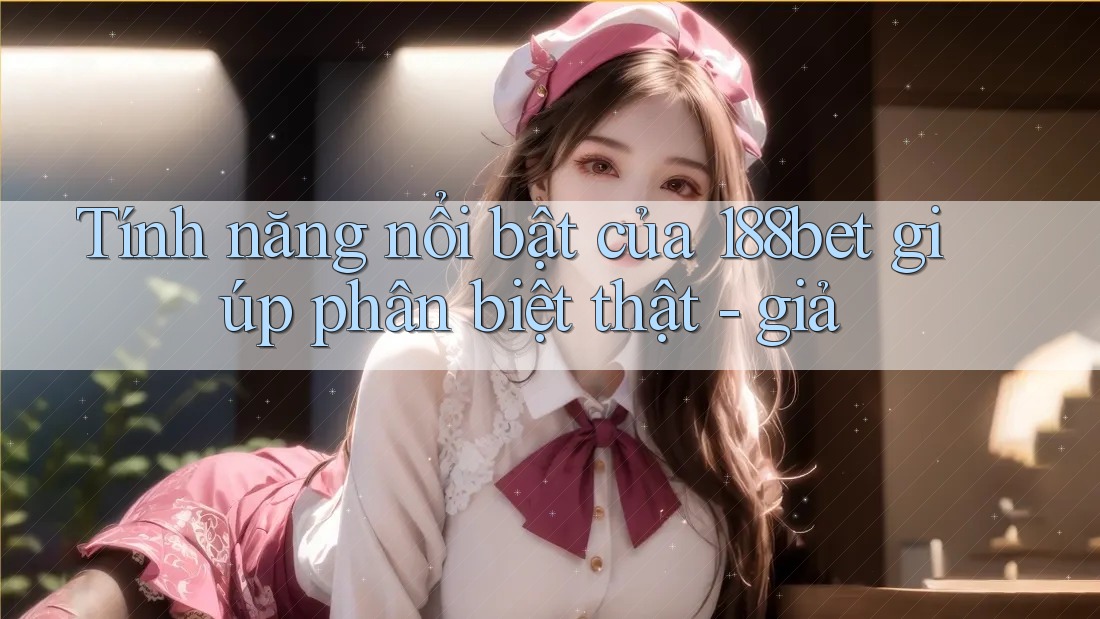 Tính năng nổi bật của 188bet giúp phân biệt thật - giả Tính năng nổi bật của 188bet giúp phân biệt thật - giả
