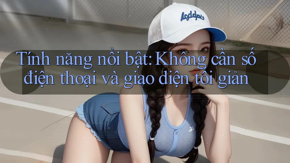 Tính năng nổi bật: Không cần số điện thoại và giao diện tối giản Tính năng nổi bật: Không cần số điện thoại và giao diện tối giản