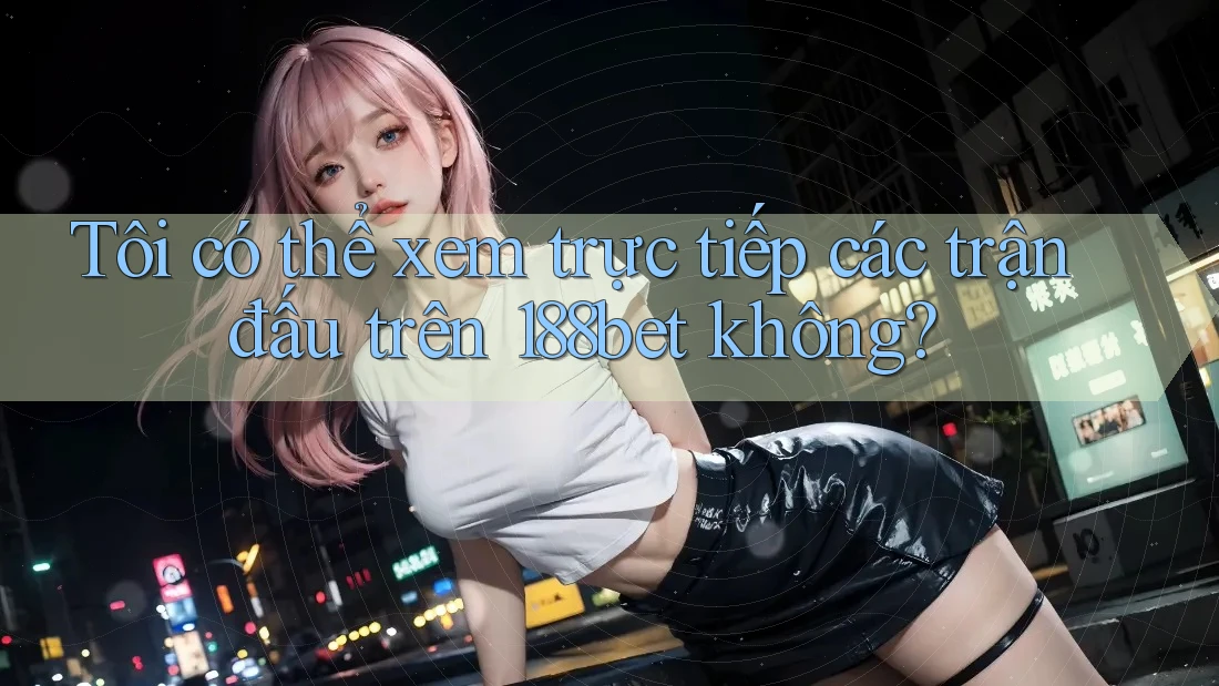 Tôi có thể xem trực tiếp các trận đấu trên 188bet không?