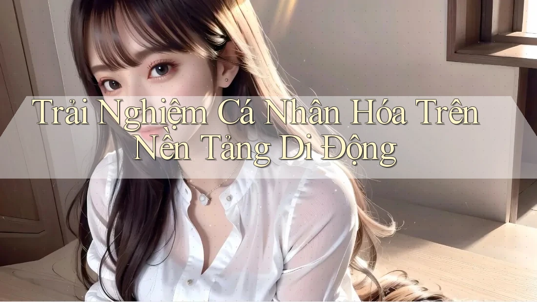 Trải nghiệm cá nhân hóa trên nền tảng di động Trải nghiệm cá nhân hóa trên nền tảng di động