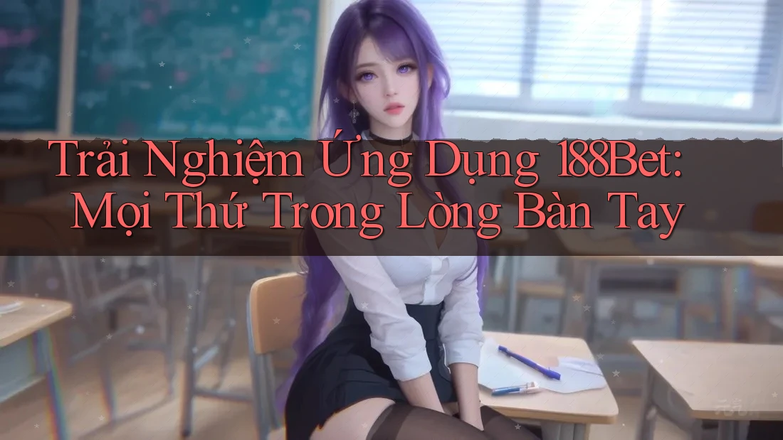 Trải Nghiệm Ứng Dụng 188Bet: Mọi Thứ Trong Lòng Bàn Tay Trải Nghiệm Ứng Dụng 188Bet: Mọi Thứ Trong Lòng Bàn Tay