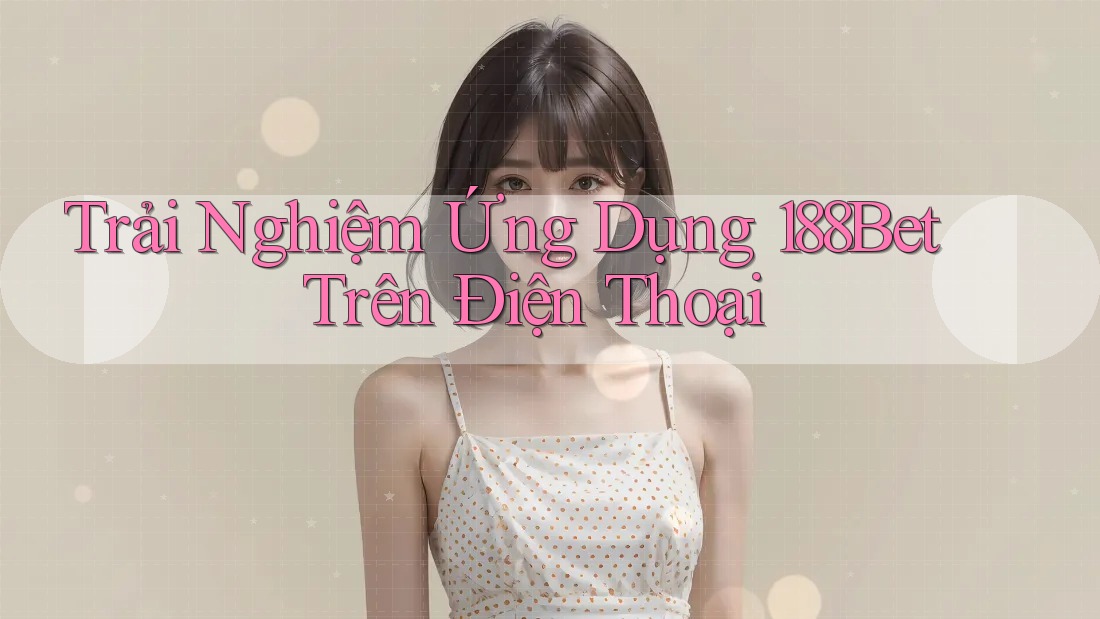 Trải Nghiệm Ứng Dụng 188Bet Trên Điện Thoại Trải Nghiệm Ứng Dụng 188Bet Trên Điện Thoại