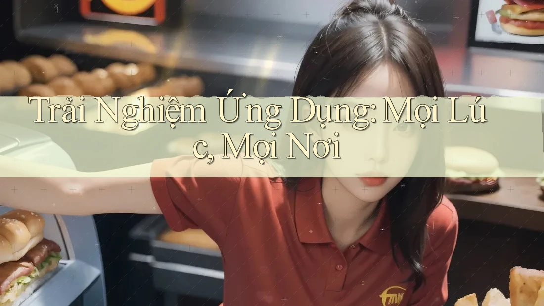 Trải Nghiệm Ứng Dụng: Mọi Lúc, Mọi Nơi Trải Nghiệm Ứng Dụng: Mọi Lúc, Mọi Nơi