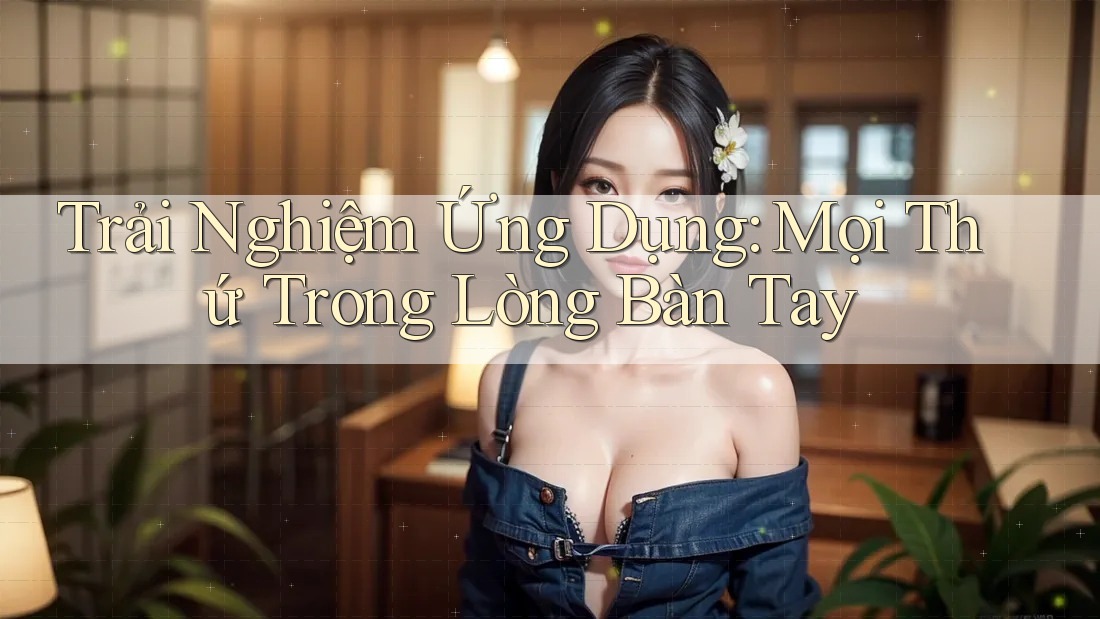 Trải Nghiệm Ứng Dụng: Mọi Thứ Trong Lòng Bàn Tay