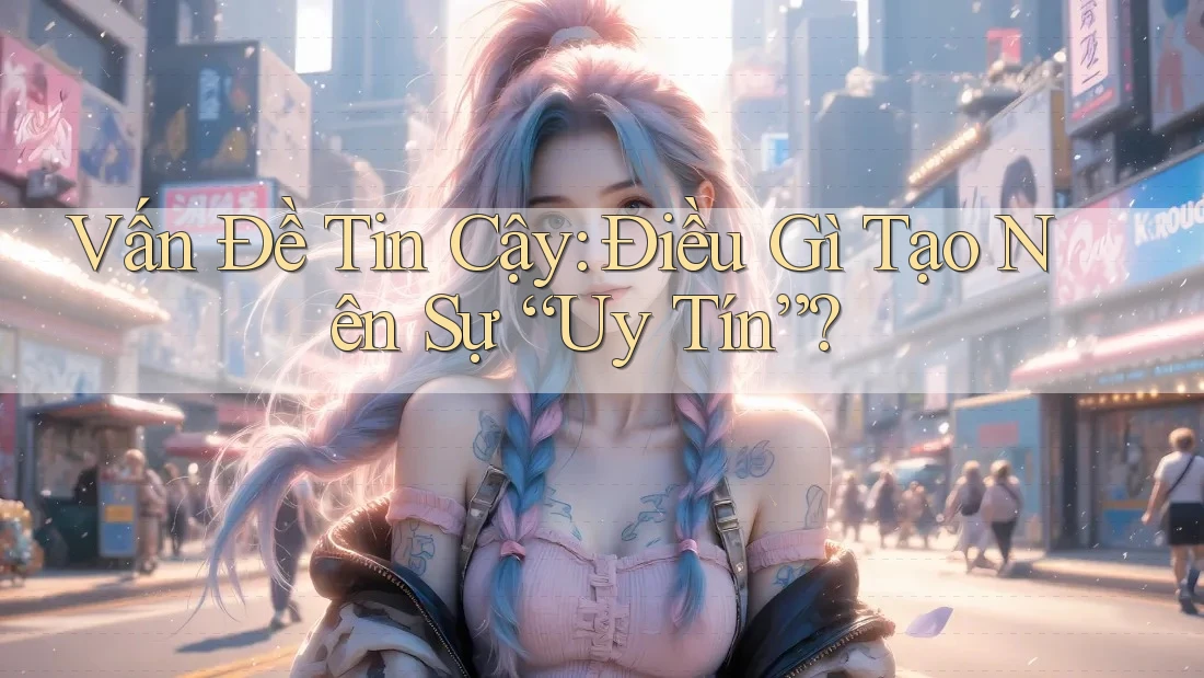 Vấn Đề Tin Cậy: Điều Gì Tạo Nên Sự “Uy Tín”? Vấn Đề Tin Cậy: Điều Gì Tạo Nên Sự “Uy Tín”?