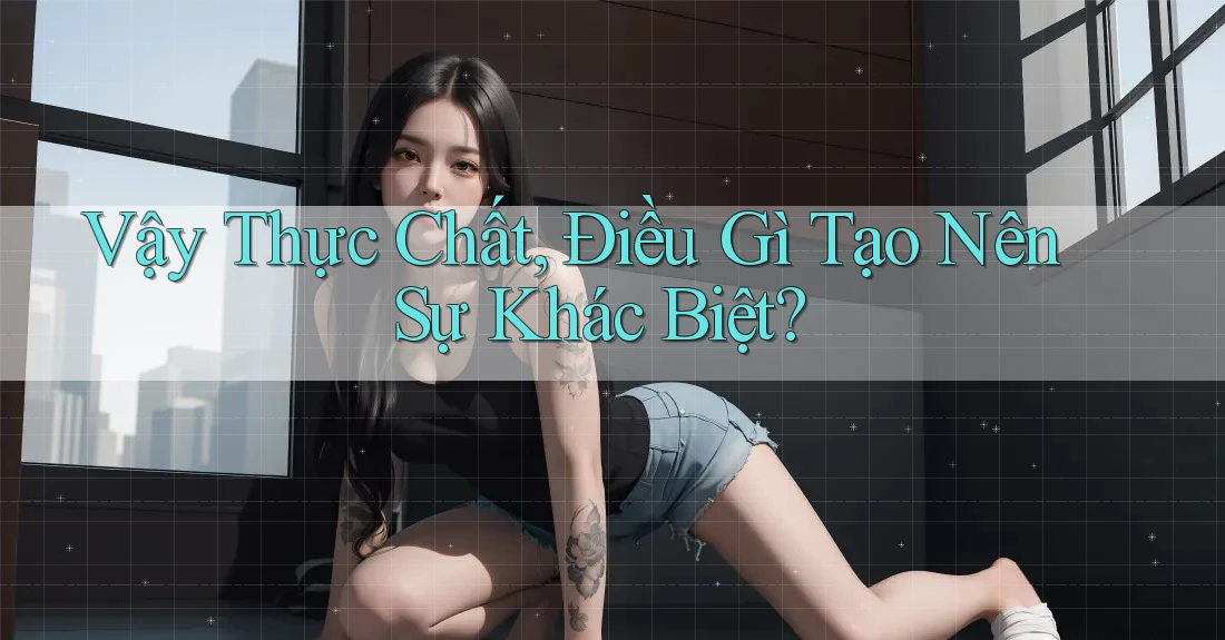 Vậy Thực Chất, Điều Gì Tạo Nên Sự Khác Biệt?
