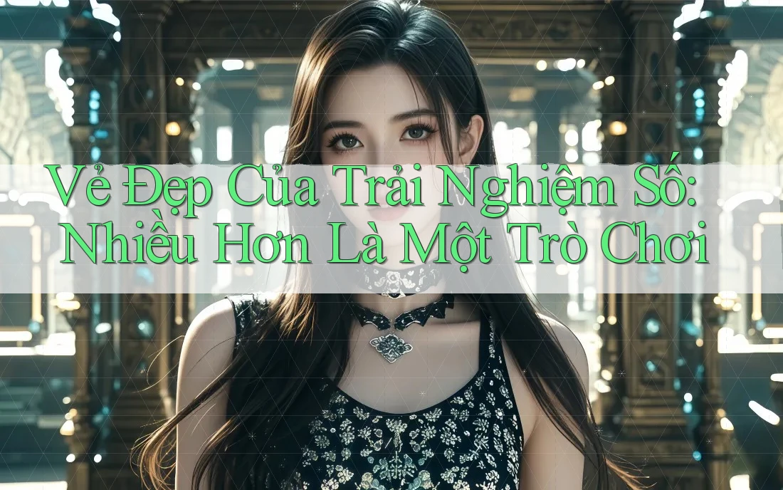 Vẻ Đẹp Của Trải Nghiệm Số: Nhiều Hơn Là Một Trò Chơi