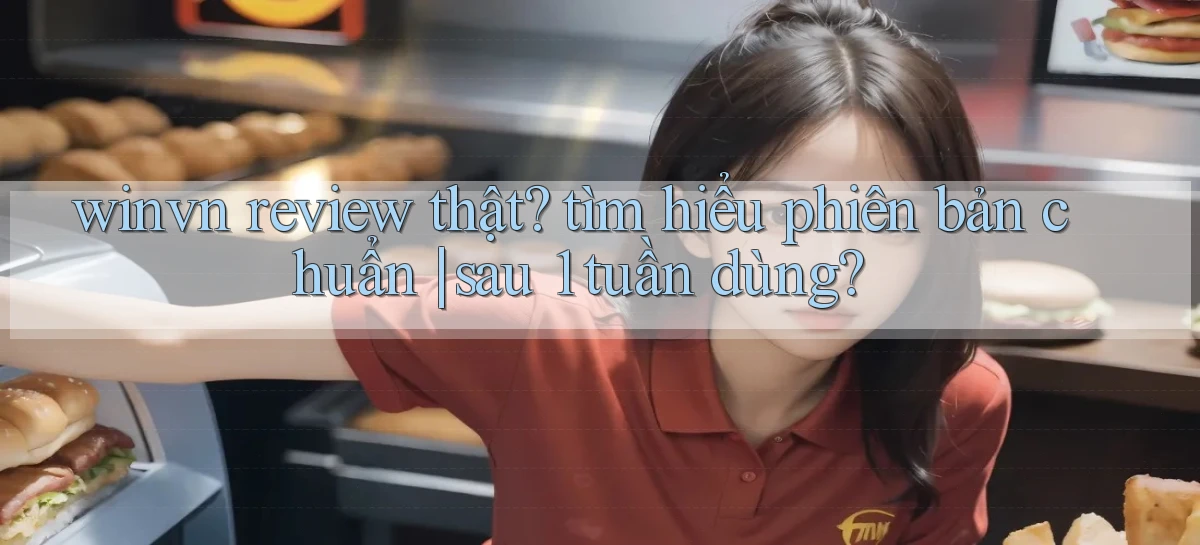 winvn review thật tìm hiểu phiên bản chuẩn sau 1 tuần dùng