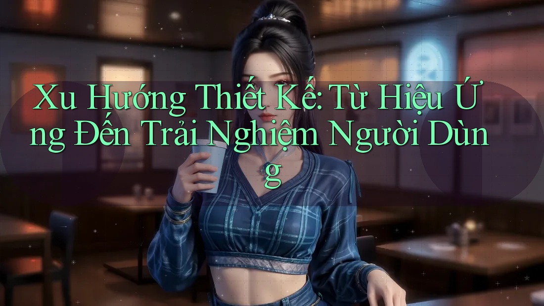 Xu Hướng Thiết Kế: Từ Hiệu Ứng Đến Trải Nghiệm Người Dùng